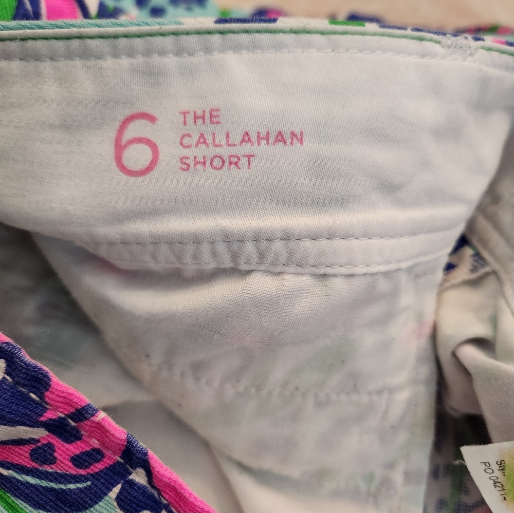 Lily Pulitzer Callahan In the Garden Eaton Shorts - Picture 3 of 5